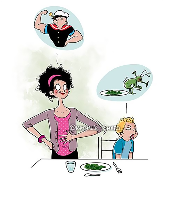 ilustrações que mostram o que realmente é ser mãe 16